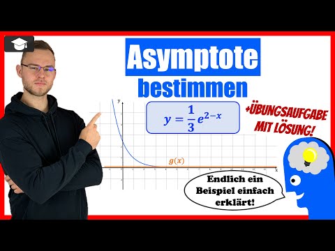 e Funktion Asymptote bestimmen Beispiel einfach erklärt