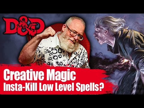 INSTA-KILL 💀 Magic with Low Level Spells 😱 in 5E D&D