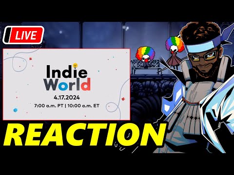 Indie World Showcase 4.17.2024 - Nintendo Switch Live Reaction