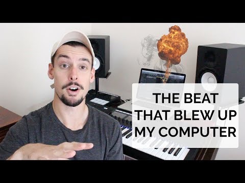 This beat is (literally) lit. *laptop destroyed*