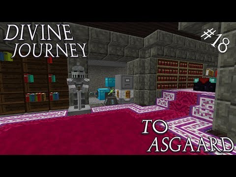 Minecraft 1.7.10 Divine Journey Ep 18: Automating the Library