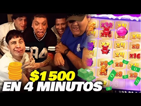 KINGLEON  HACE GANAR A CRISTORATA $1500 EN 4 MINUTOS