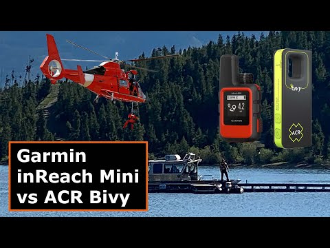 Garmin inReach Mini vs ACR Bivy Stick