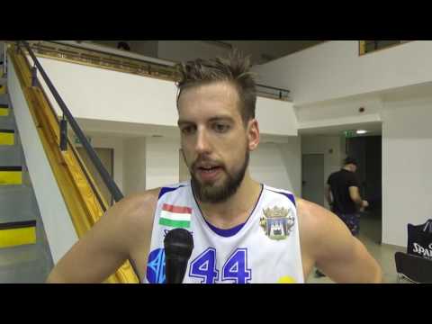 Lóránt Péter az Alba - Komarno edzőmeccs után