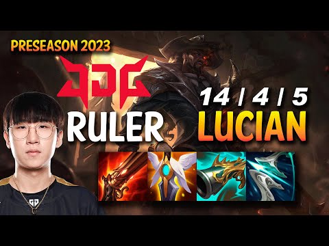 JDG Ruler LUCIAN vs KAI'SA ADC - KR Ranked
