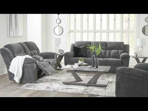 Frohn Chocolate Reclining Sofa From Ashley Furniture | Coleman