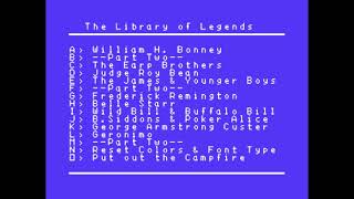 Disk of the Old West for the TI-99/4A