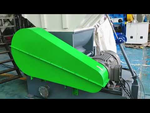 플라스틱 박스 크러셔 시험 운행