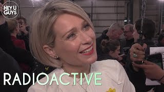 Sian Brooke on working with the wonderful Rosamund Pike in Radioactive - Premiere Interview video