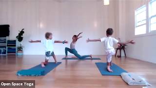 Kids Yoga 30min with Mary Bastien at Open Space Yoga Hawaii