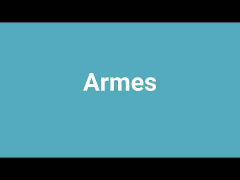 'Armes' Meaning and Pronunciation