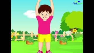 Raise your hands Nursery Rhyme for Children