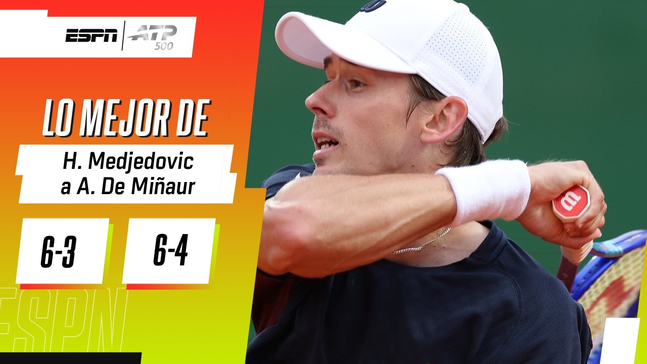 SORPRESIVA DERROTA PARA DE MIÑAUR Y REPENTINA ELIMINACION EN EL ATP DE BARCELONA | RESUMEN