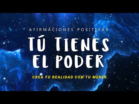 CREA TU REALIDAD (de verdad): Afirmaciones Positivas para Transformar tu Subconsciente y Vida 💫ATRAE