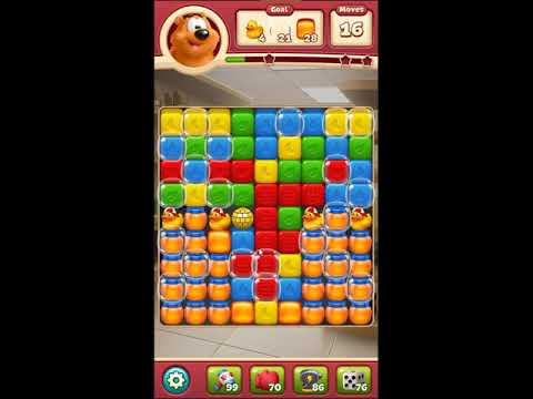 Toon Blast Level 3365 - NO BOOSTERS 🐻🐺🐱 | SKILLGAMING ✔️