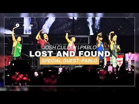 FAN CAM (with ENG SUB) : Surprise Guest PABLO at the Josh Cullen Lost and Found Concert