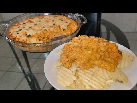Buffalo Ranch Chicken Dip | Made with chicken thighs | Simple and easy
