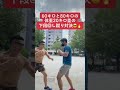空手家の体重20キロ差の下段回し蹴り対決 #shorts #空手家