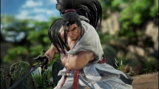 ソウルキャリバー6でサムライスピリッツ 羅刹丸 対 覇王丸