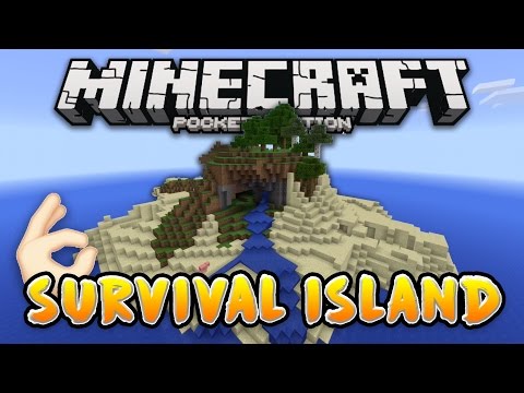 PERFECT Survival Island Seed! Minecraft Pocket Edition - Gameplay, Kingdom Kids Zone, Minecraft - EYstreem