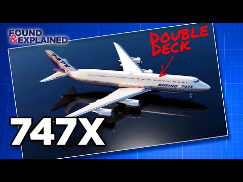 Boeing 747X - The New Large Airplane Proposed By Boeing But Never Built