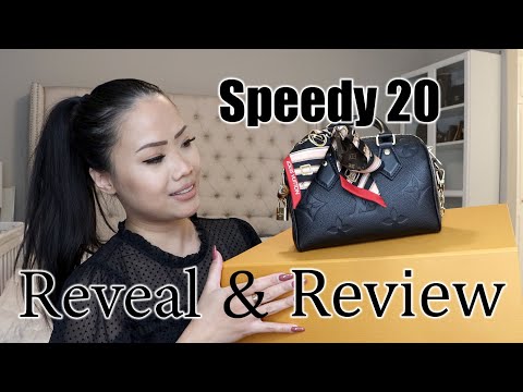 LOUIS VUITTON SPEEDY 20 REVEAL/REVIEW | WHAT IT FITS | HOT NEW PIECE | PROS & CONS | LETS CHAT