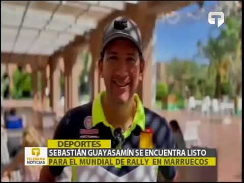Sebastián Guayasamín se encuentra listo para el mundial de rally en Marruecos