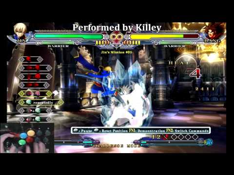 Blazblue Continuum Shift Challenges - Jin