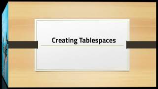 How to Create Oracle Tablespace RDS