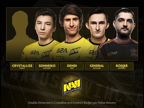 NaVi new roster — position 1 carry crystallized !! 5 games (sniper,CK,Monkey,ArcWarden,LS)