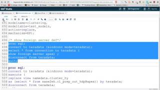 SAS® Scoring Accelerator for Teradata