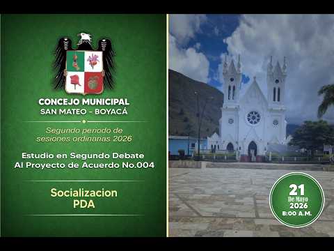 10° SESION ORDINARIA 2026. SOCIALIZACION VINCULACION MUNICIPIO AL PDA