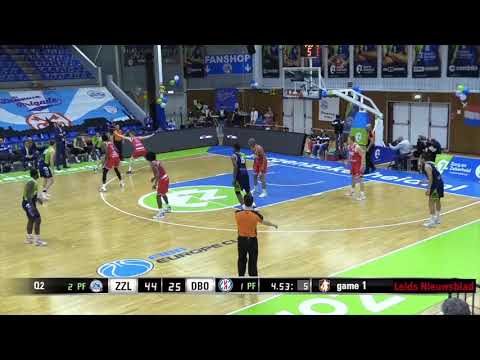 Riley LaChance ZZ Leiden Player of the Game in wedstrijd 1 van de finale