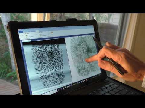 Forensic Comparison Software Workflow   Touch Screen