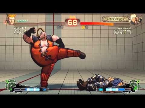 winbot123 (GU) vs realvocalist (RU) | SSF4: Arcade Edition PC - Ranked Match