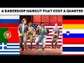 A Babershop Haircut That Cost A Quarter Different Language