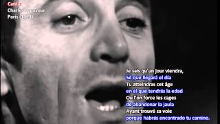 Charles Aznavour traducido - A ma fille