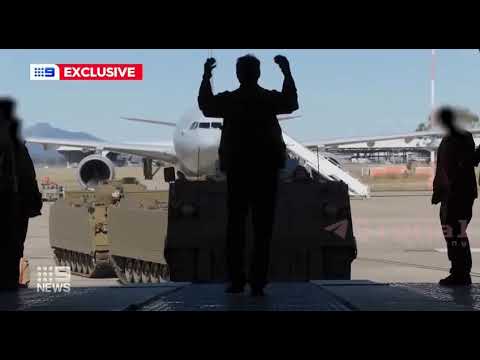 Australian M113AS4 armoured personnel carriers are being prepared for shipment to Ukraine.