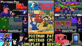 [AMSTRAD CPC] Postman Pat - Longplay & Review