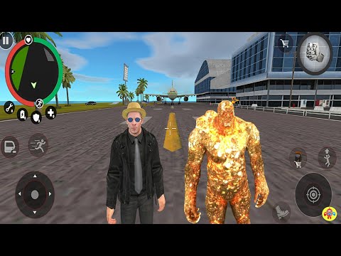 Süper Kahraman Lav Taşı Dev Adam - Lava Stone Giant Airport  by Naxeex #22 - Android Gameplay