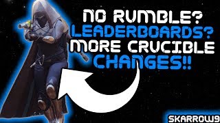 No Rumble in Destiny 2! Longer Time to Kill, Potential Competitive Playlist, and More!!