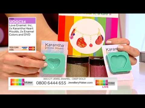 JewelleryMaker LIVE AM 14/02/2014 [How to make Beaded Boutique Jewellery]
