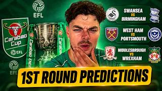 Download lagu THIS IS GOING TO HAPPEN IN THE CARABAO CUP ROUND 1 (PREDICTIONS) mp3