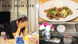 REAL LIFE CLEAN WITH ME | HARD DAYS | DINNER WITH HOME CHEF