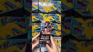 Opening One Piece OP-09 Booster Box! 🔥 #shorts #onepiecetcg #onepiece #onepiececards