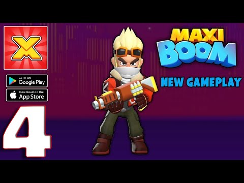MaxiBoom  - Gameplay Walkthrough Part 4 (iOS, Android)