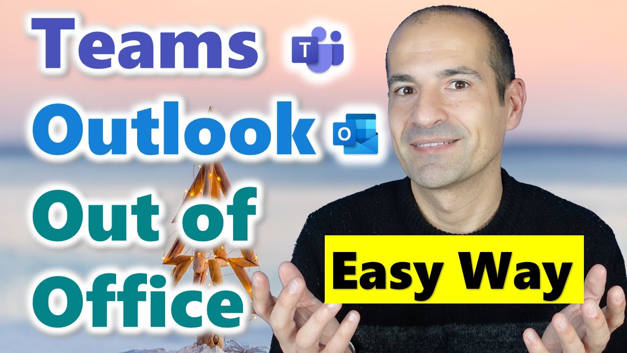 how to set out of office in teams through outlook