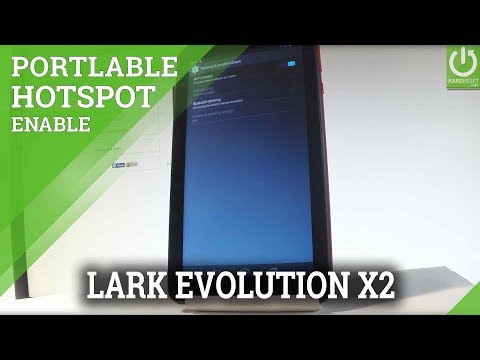 Share Wi-Fi in LARK Evolution X2 - Set Up Portable Hotspot