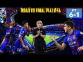 JOHOR DARUL TA'ZIM [6] vs[1] PENANG FC | JDT MARA KE FINAL PIALA FA 2022