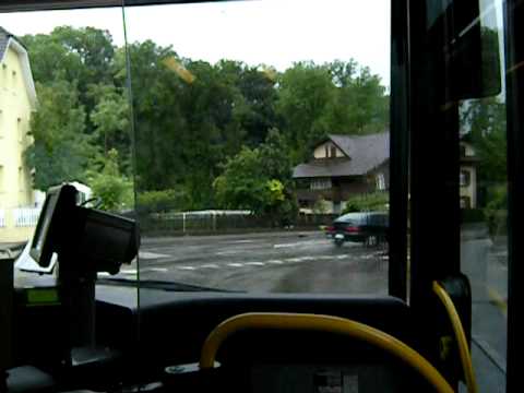 rainy day in Augst-a ride with the line 83